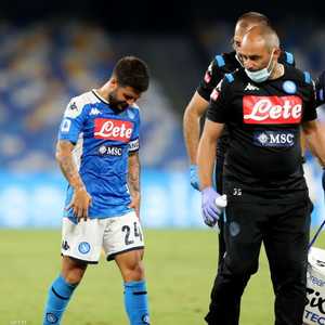 إنسيني قد يغيب عن موقعة برشلونة