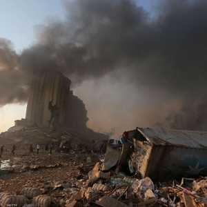 صورة من انفجار لبنان