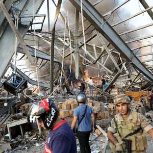 مشاهد من انفجار بيروت