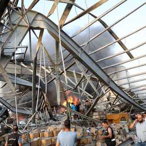 انفجار يشبه الزلزال