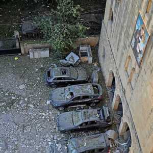 جانب من آثار الدمار الذي خلفه انفجار بيروت