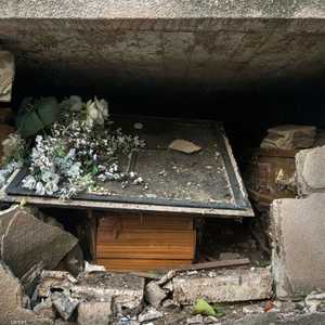 الموتى لم يسلموا من الانفجار الضخم