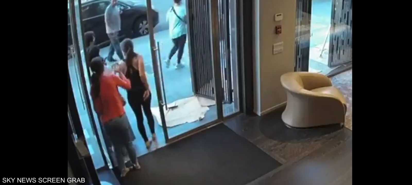 أظهرت لقطات لكاميرات المراقبة لحظة الانفجار