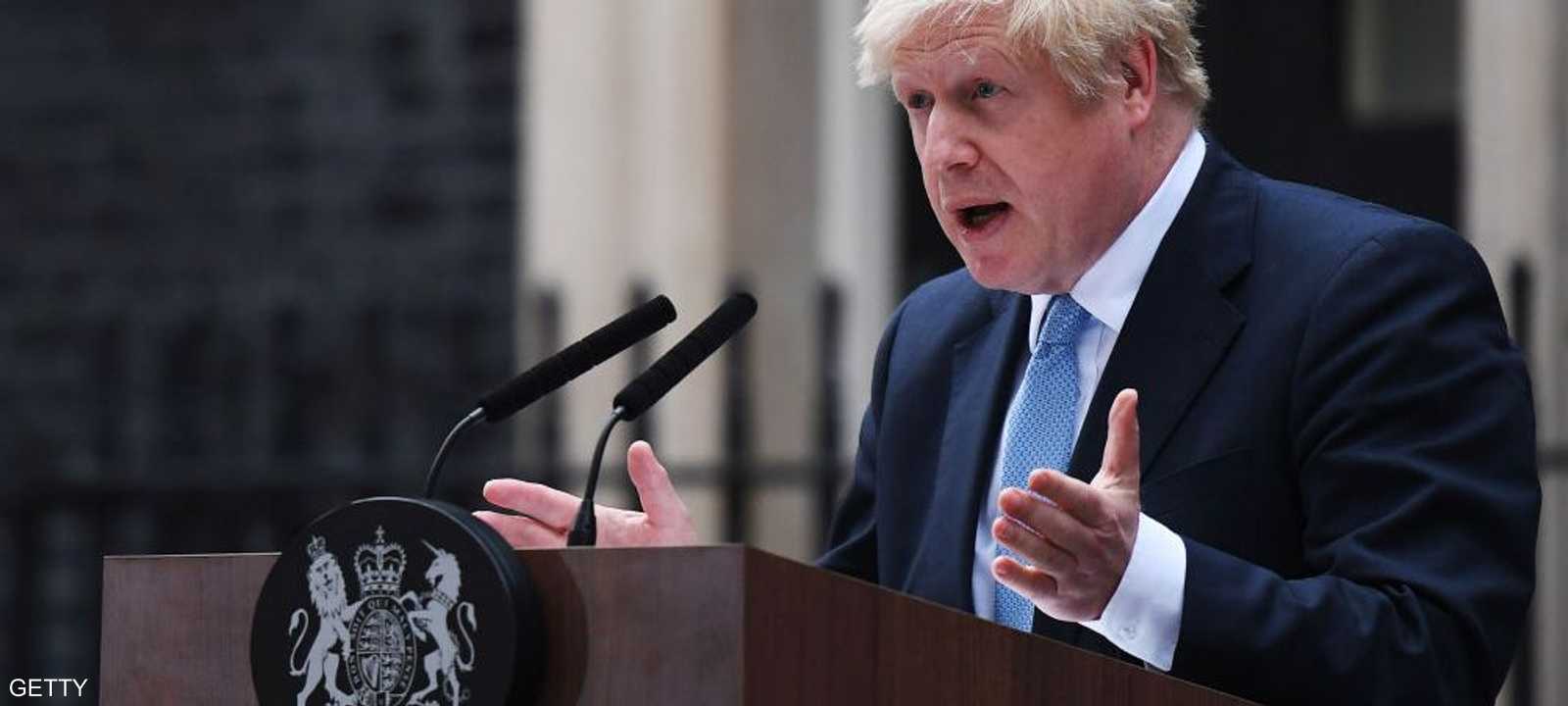 رئيس الوزراء البريطاني، بوريس جونسون