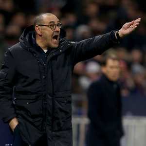 ساري فشل بعبور ليون