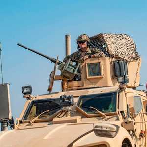 عربة عسكرية أميركية