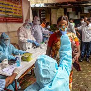 رقما قياسي جديد لمعدل الإصابات اليومي بكورونا في الهند