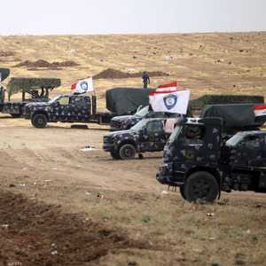 قوات أمنية عراقية قرب مثلث الحدود العراقية السورية التركية