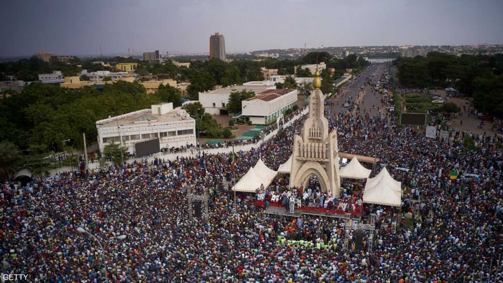 شهدت مالي احتجاجات قبل الانقلاب على الرئيس كيتا