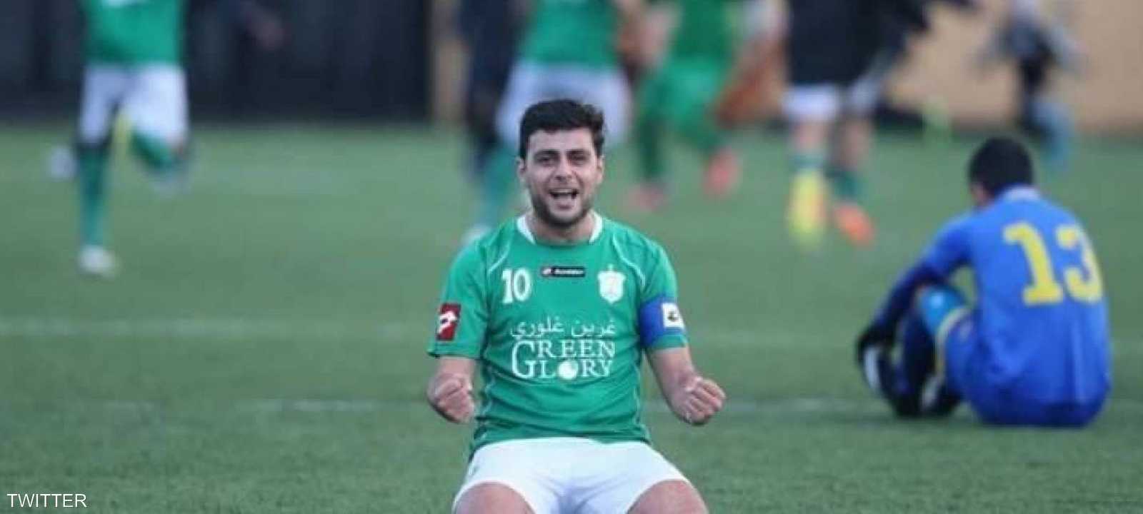 محمد عطوي خلال منافسات الدوري اللبناني