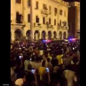 المظاهرات تتواصل في طرابلس لليوم الثاني على التوالي