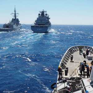 البحرية اليونانية أجرت سلسلة مناورات في المتوسط