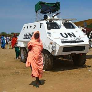 أرشيفية لنازحين سودانيين جراء الصراع في دارفور