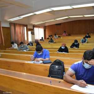 قاعة امتحانات بجامعة القاهرة