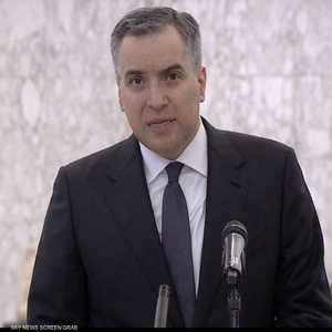 مصطفى أديب خلال كلمته