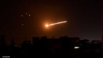 هجوم إسرائيلي بالصواريخ على محيط بلدة جنوبي سوريا
