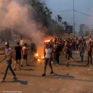 مواجهات بين متظاهرين وقوات الأمن في بيروت