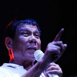 الرئيس الفلبيني رودريغو دوتيرتي