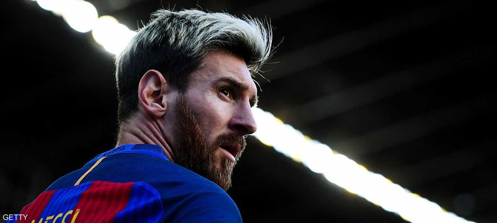 نجم برشلونة ليونيل ميسي.