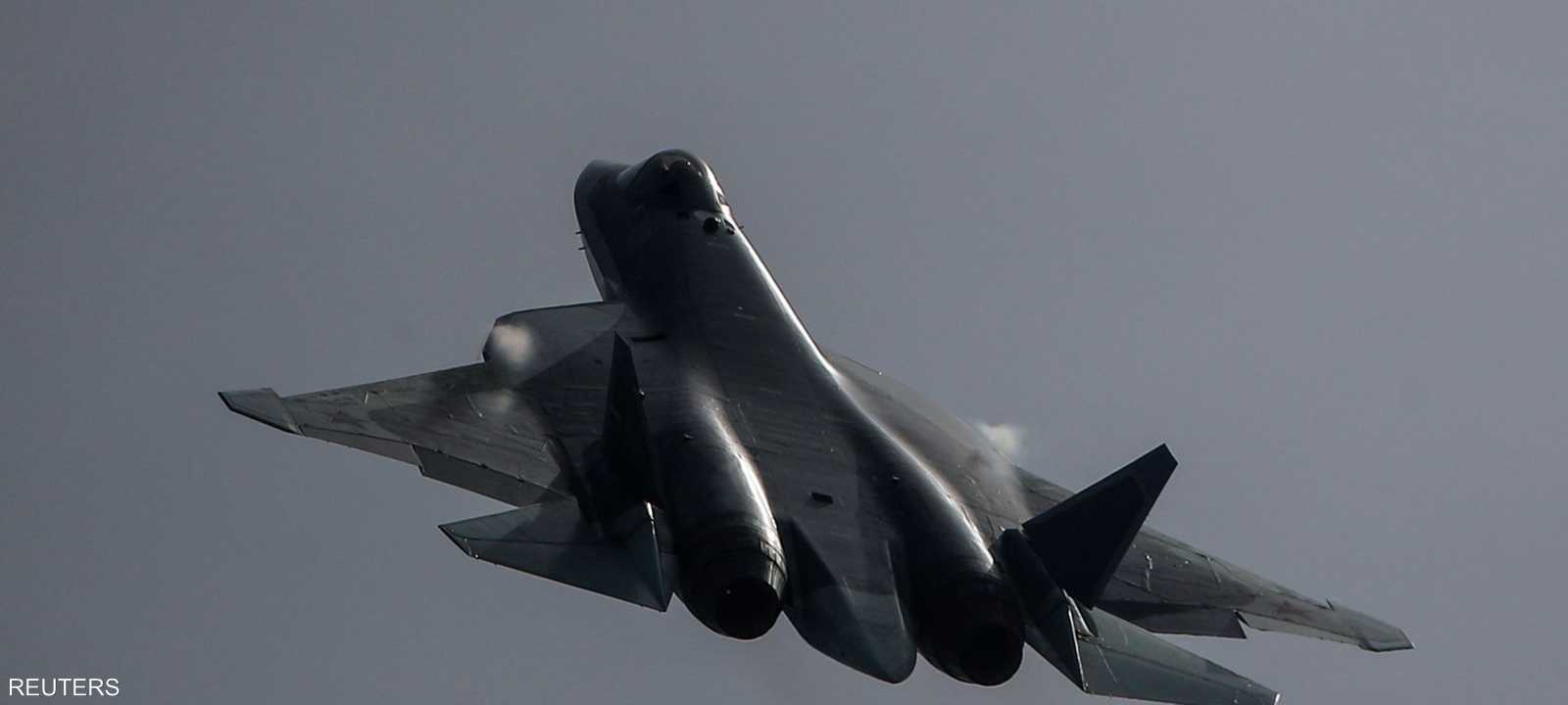 المقاتلة سو -57  تنتمي للجيل الخامس من الطائرات المقاتلة