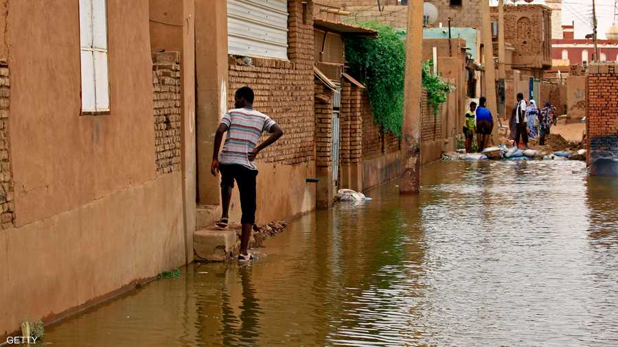 شهدت العديد من مناطق السودان فيضانات كبيرة