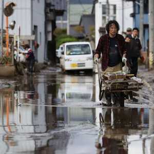 أرشيفية لإعصار سابق ضرب اليابان