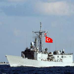أرشيفية لسفينة حربية تركية