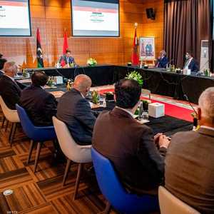 جانب من الحوار الليبي يديره زوير خارجية المغرب في بوزنيقة