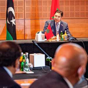 جانب من المباحثات الليبية التي تستضيفها المغرب