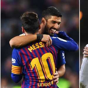 14 نجما لعبا بجوار ميسي ورونالدو