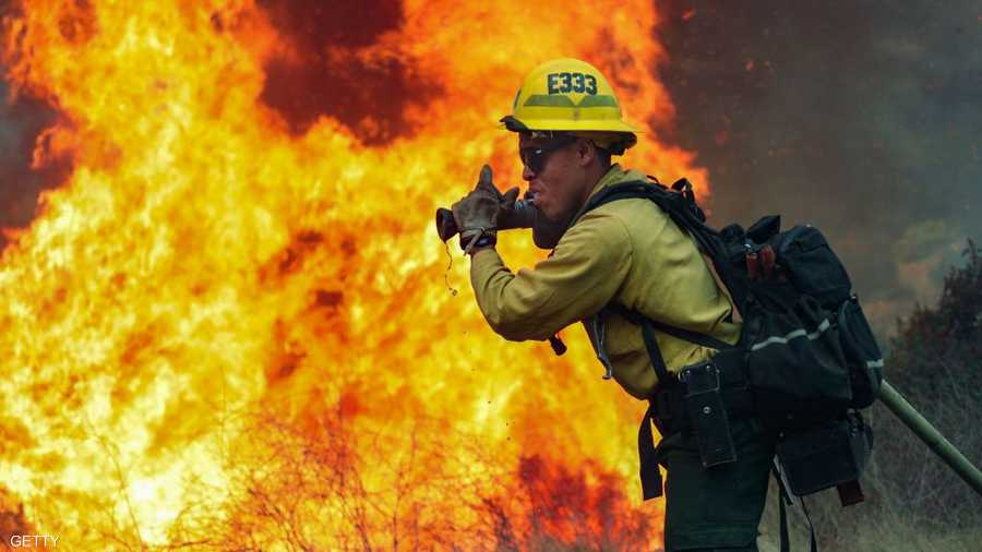 حريق "كريك فاير" في شمال كاليفورنيا.