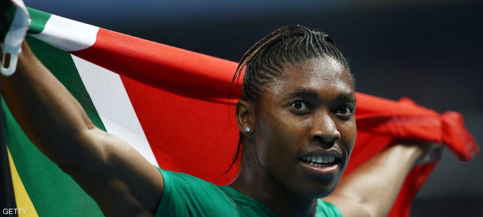 تعاني العداءة الجنوب أفريقية من ارتفاع في هرمون الذكورة