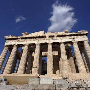 البارثينون على هضبة الأكروبوليس كانت رمزا لامبراطورية قوية
