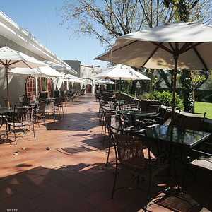 رواد المطعم فوجئوا بالنمر يتجول ويبحث عن فريسته