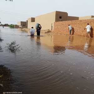 الفيضانات بسبب الأمطار كثيفة في الهضبة الإثيوبية