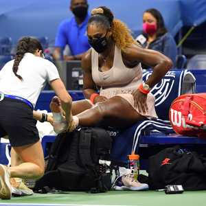 سيرينا تخضع للعلاج من الإصابة في فلاشينغ ميدوز