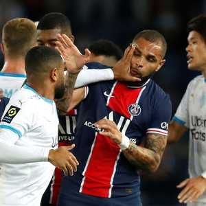 عراك كروي بين لاعبي سان جيرمان ومرسيليا