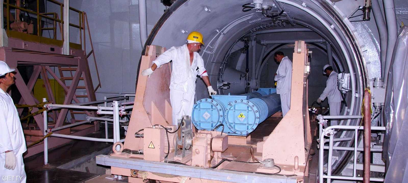 إحدى منشآت إيران النووية. (أرشيفية)
