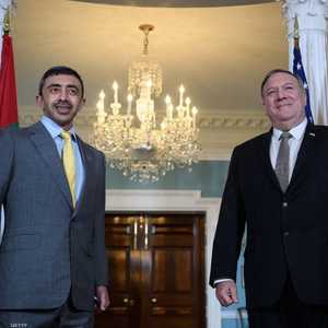 الشيخ عبد الله بن زايد ومايك بومبيو