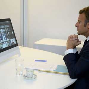 ماكرون حث عون على ضرورة تشكيل الحكومة