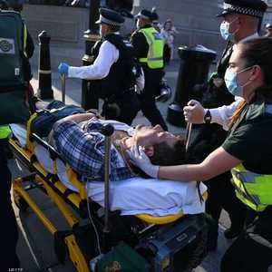 اشتباكات اندلعت في لندن بسبب قيود كورونا