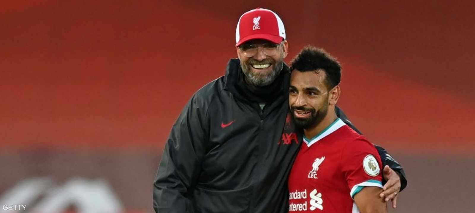 يورغن كلوب ومحمد صلاح