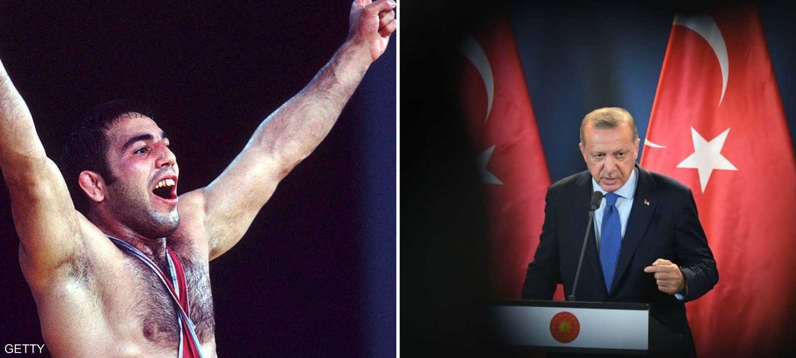 أردوغان والمصارع الذي أصبح مستشارا له