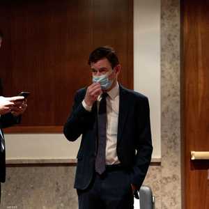 جانب من جلسة العلاقات الخارجية بمجلس الشيوخ.