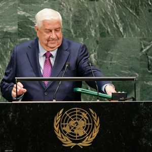 أرشيفية لوزير الخارجية السوري وليد المعلم في الأمم المتحدة