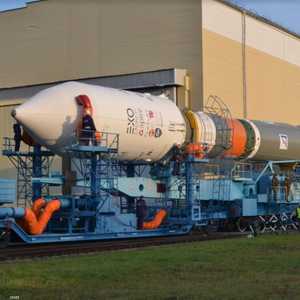 نجاح إطلاق صاروخ "سويوز" الذي يحمل القمر الاصطناعي "مزن سات"