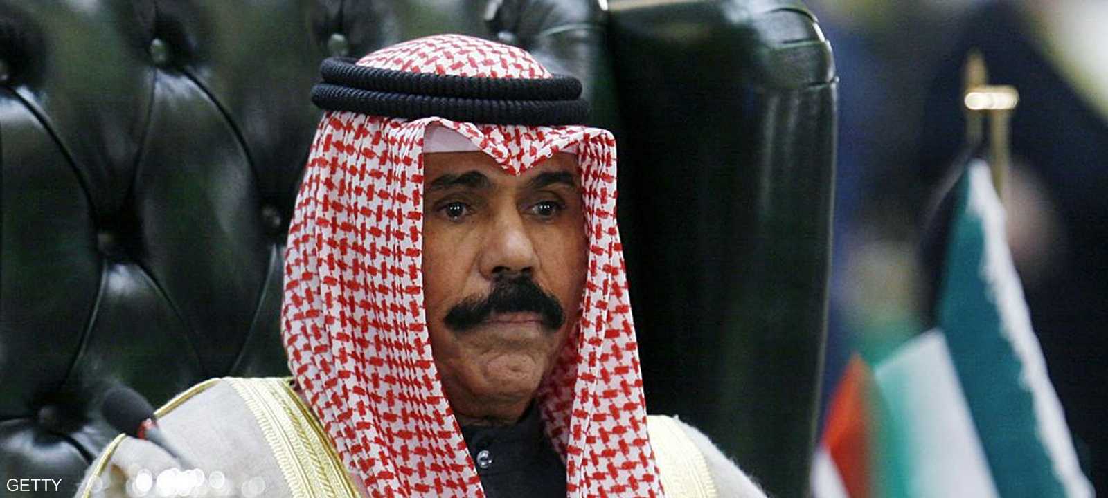 الشيخ نواف الأحمد الصباح كان وليا للعهد في الكويت منذ 2006.