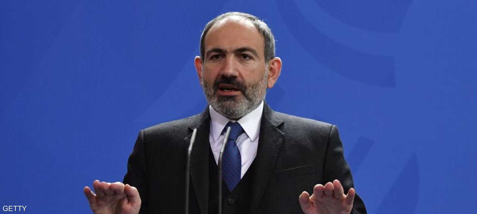 رئيس وزراء أرمينيا نيكول باشينيان