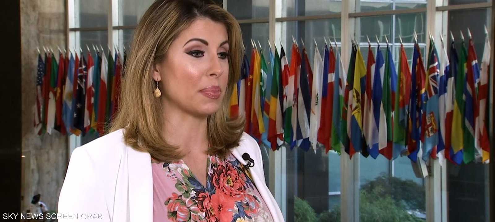 المتحدثة باسم الخارجية الأميركية مورغان أورتاغوس