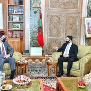 وزير الخارجية المغربي يستقبل وزير الدفاع الأميركي مارك اسبر